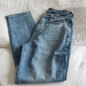 American Eagle Women’s Light Blue Straight Jeans